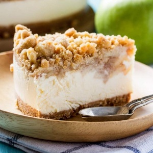 Crumble cheesecake alle mele - Ricetta per torta dolce